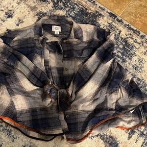 BDG Cropped Flannel